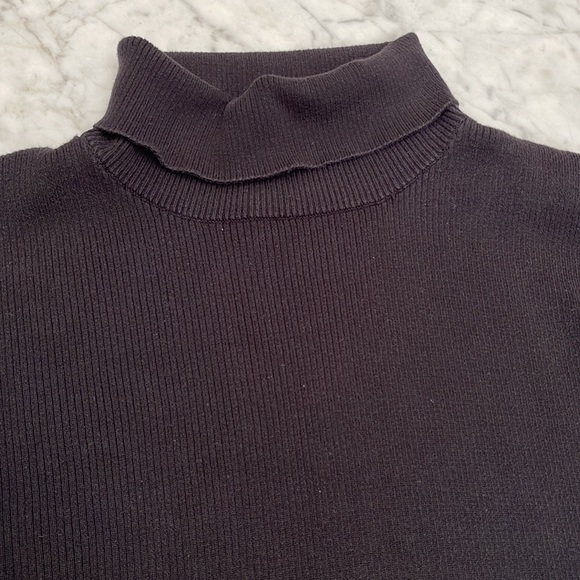 Men’s 100% cotton turtleneck sweater - Picture 3 of 6